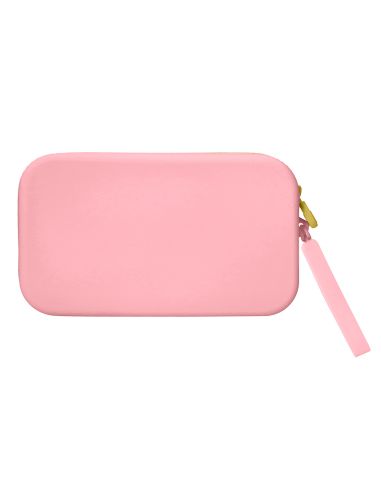Estuche Portatodo Antartik Tropical Dive Silicona Soft Rectangular 190X120X25 Mm Rosa Chicle