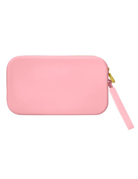 Estuche Portatodo Antartik Tropical Dive Silicona Soft Rectangular 190X120X25 Mm Rosa Chicle