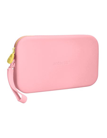 Estuche Portatodo Antartik Tropical Dive Silicona Soft Rectangular 190X120X25 Mm Rosa Chicle