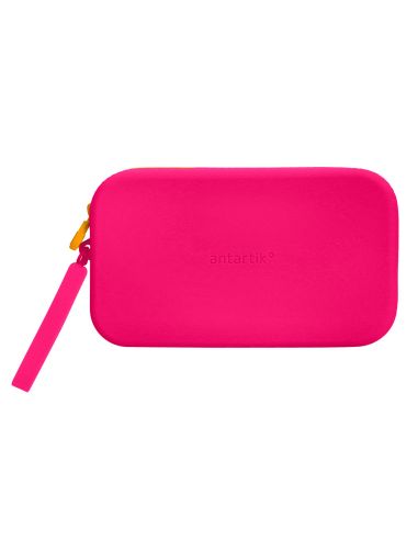 Estuche Portatodo Antartik Tropical Dive Silicona Soft Rectangular 190X120X25 Mm Rosa Fucsia