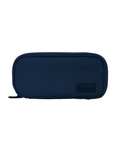Estuche Portatodo Liderpapel Funky 3 Cremalleras Con Aperturas Laterales Azul Rojo Verde 220X100X65 Mm