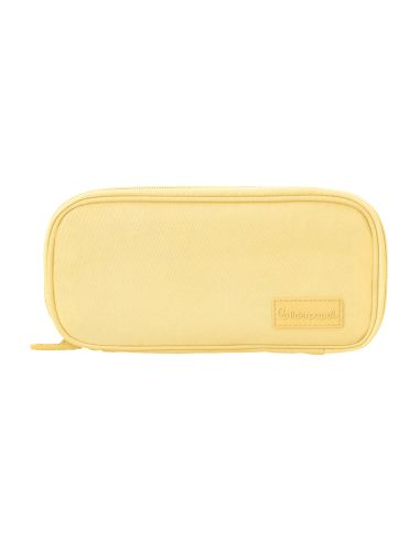 Estuche Portatodo Liderpapel Funky 3 Cremalleras Con Aperturas Laterales Amarillo Rosa Lila 220X100X65 Mm