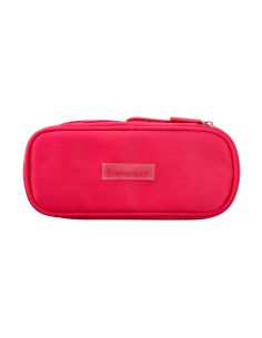 Estuche Portatodo Liderpapel Color Pop 2 Cremalleras Con Compartimento Extensible Rosa Fucsia 230X60 Mm 2