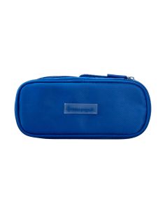 Estuche Portatodo Liderpapel Color Pop 2 Cremalleras Con Compartimento Extensible Azul 230X60 Mm 2