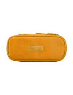 Estuche Portatodo Liderpapel Color Pop 2 Cremalleras Con Compartimento Extensible Amarillo 230X60 Mm 2