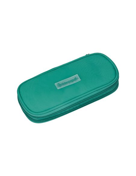 Estuche Portatodo Liderpapel Color Pop 2 Cremalleras Con Compartimento Extensible Turquesa 230X60 Mm
