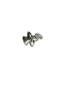 Paloma Bombata 1,5Cm Plata***