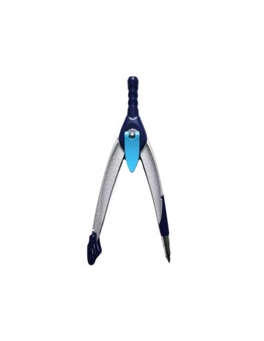 Compas Liderpapel Lock Device Con Adaptador Universal Y Tubo De Minas Color Azul Oscuro