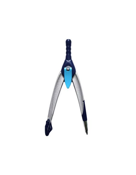 Compas Liderpapel Lock Device Con Adaptador Universal Y Tubo De Minas Color Azul Oscuro
