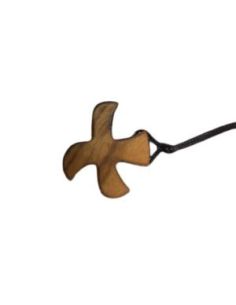 Cruz Taizé Olivo 3Cm C/Cordón