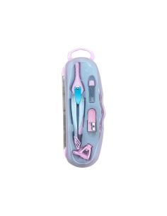 Compas Liderpapel Lock Device Con Adaptador Universal Y Tubo De Minas Color Rosa Claro 2