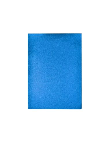 Goma Eva Con Purpurina Biodegradable Liderpapel 50X70Cm 60G/M2 Espesor 2 Mm Azul Oscuro