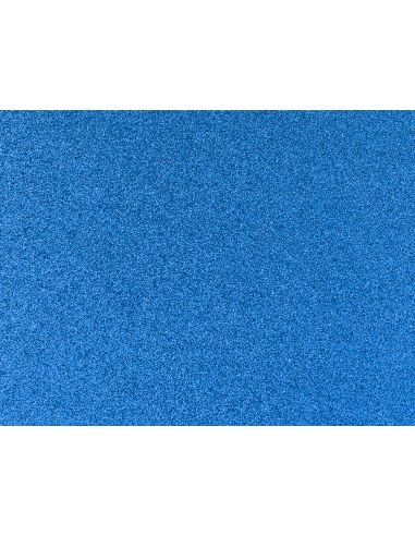 Goma Eva Con Purpurina Biodegradable Liderpapel 50X70Cm 60G/M2 Espesor 2 Mm Azul Oscuro