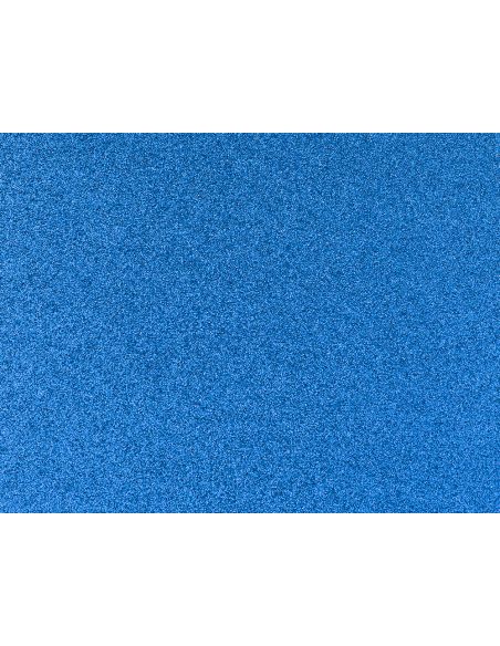 Goma Eva Con Purpurina Biodegradable Liderpapel 50X70Cm 60G/M2 Espesor 2 Mm Azul Oscuro