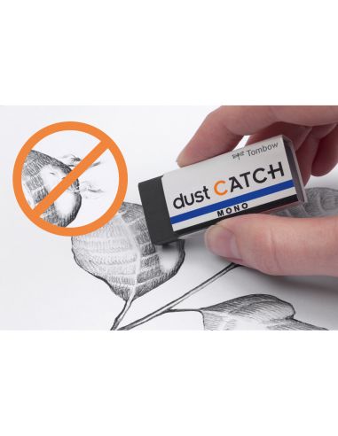 Goma Tombow Mono Dust Catch Polimera Caucho Pvc Negro Especial Atrapa Residuos