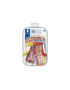 Lapices De Colores Staedtler Caja Metalica De 36 Unidades Colores Surtidos