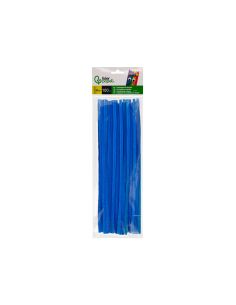 Limpiapipas De Chenilla Liderpapel 30 Cm Color Azul Mate Bolsa De 100 Unidades 2