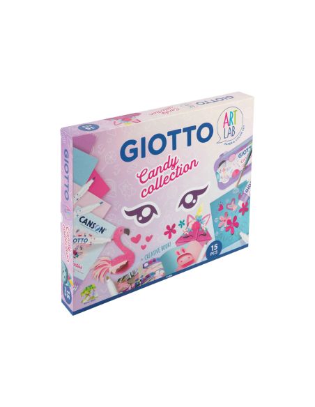 Set Creativo Giotto Art Lab Candy Collection 15 Piezas