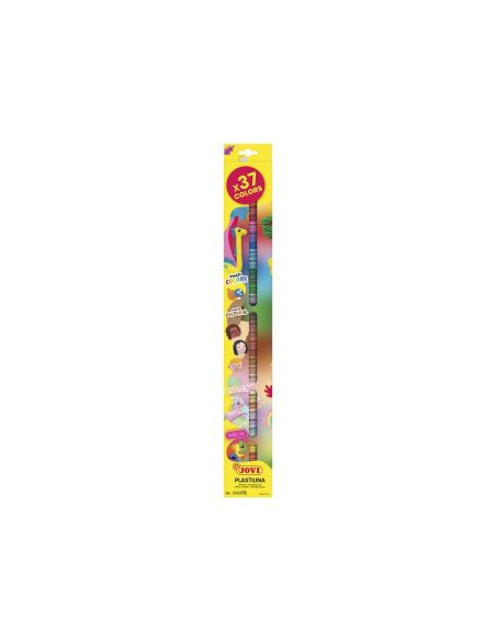 Plastilina Jovi Barra 15 Gr Estuche De 37 Unidades Colores Surtidos|Libreriasalesiana