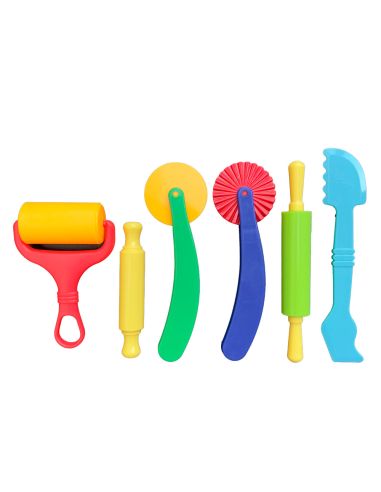 Instrumentos De Modelar Liderpapel Para Plastilina Caja De 6 Piezas Surtidas