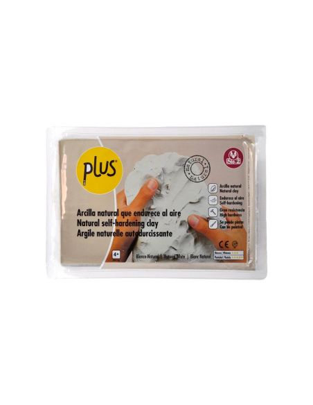 Pasta De Modelar Sio-2 Plus Color Blanco Natural Paquete De 1 Kg
