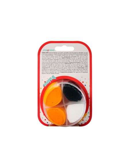 Pasta Para Modelar Imaginovo De Secado Al Aire Set De Colores Surtidos Con Instrucciones Pez Payaso