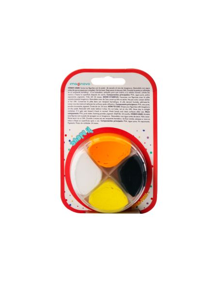Pasta Para Modelar Imaginovo De Secado Al Aire Set De Colores Surtidos Con Instrucciones Estrella De Mar