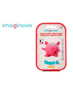 Pasta Para Modelar Imaginovo De Secado Al Aire Set De Colores Surtidos Con Instrucciones Cerdito