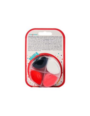 Pasta Para Modelar Imaginovo De Secado Al Aire Set De Colores Surtidos Con Instrucciones Cerdito