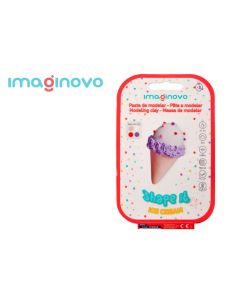 Pasta Para Modelar Imaginovo De Secado Al Aire Set De Colores Surtidos Con Instrucciones Helado