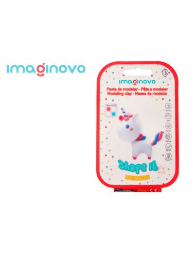 Pasta Para Modelar Imaginovo De Secado Al Aire Set De Colores Surtidos Con Instrucciones Unicornio