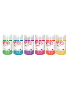 Purpurina Liderpapel Fantasia Colores Metalicos Pasteles Surtidos Bote De 250 Gr 2