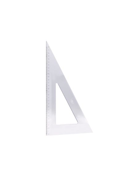 Cartabon Logarex 30 Cm Plastico Cristal