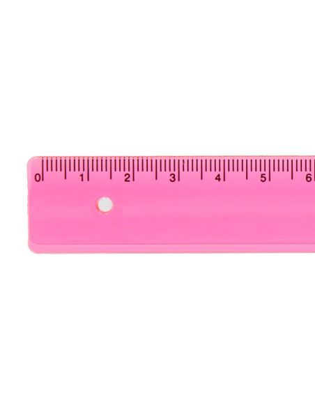 Regla Liderpapel Plastico 16 Cm Cubilete Con 100 Unidades Colores Surtidos