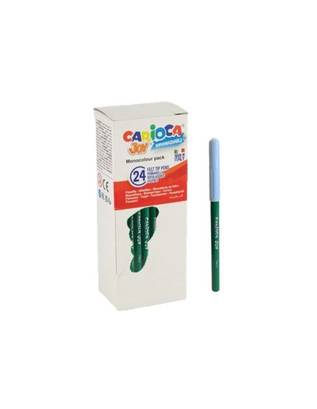 Rotulador Carioca Joy Punta Fina 2,8 Mm Lavable Color Verde