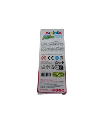 Rotulador Carioca Jumbo Lavable Negro Punta Gruesa 6 Mm