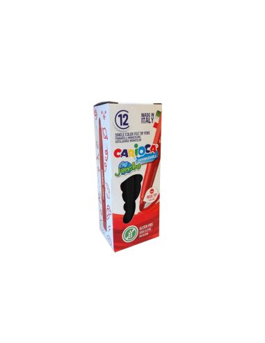 Rotulador Carioca Jumbo Lavable Negro Punta Gruesa 6 Mm