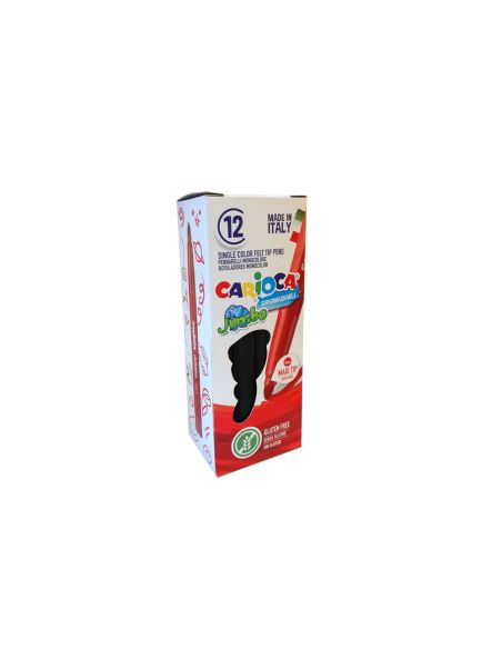 Rotulador Carioca Jumbo Lavable Negro Punta Gruesa 6 Mm