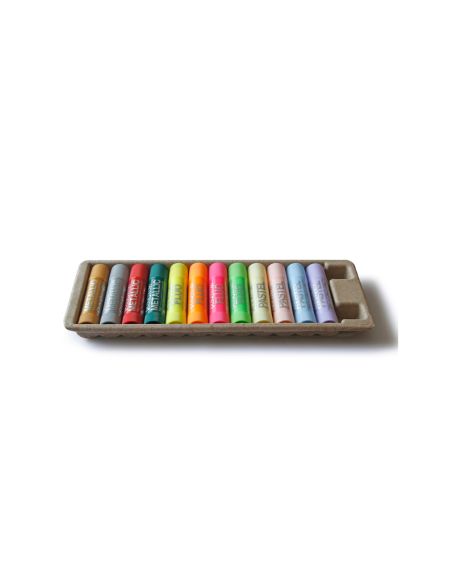 Tempera Solida Playcolor Tutti Frutti One Caja De 12 Unidades Colores Surtidos