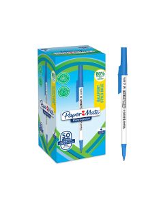 Boligrafo Paper Mate Kilometrico Punta 1 Mm Plastico Reciclado 80% Color Azul 2