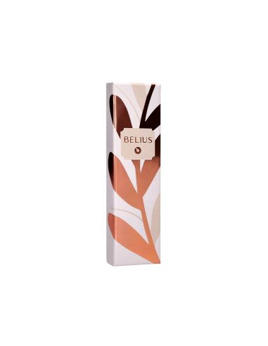 Boligrafo Belius Rose Aluminio Color Beige Claro Oro Rosa Tinta Azul Caja De Diseño