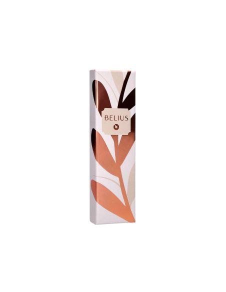 Boligrafo Belius Rose Aluminio Color Beige Claro Oro Rosa Tinta Azul Caja De Diseño