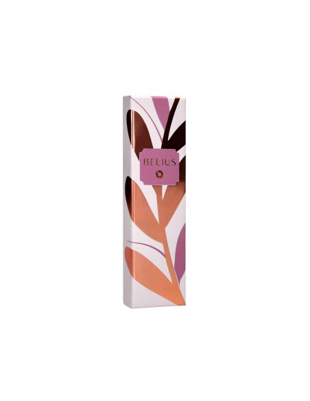 Boligrafo Belius Rose Aluminio Color Burdeos Oro Rosa Tinta Azul Caja De Diseño
