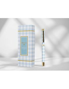 Roller Belius Perfect Picnic Day Aluminio Azul Celeste Dorado Tinta Color Negro Caja De Diseño 2