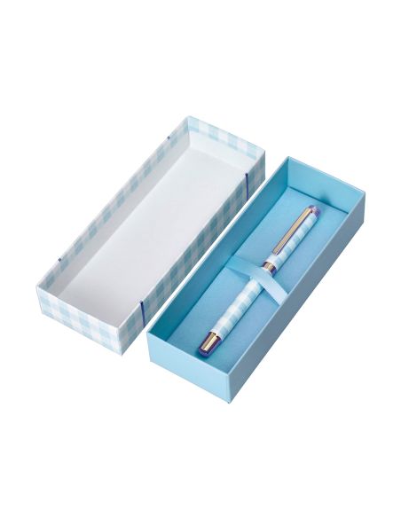 Roller Belius Perfect Picnic Day Aluminio Azul Celeste Dorado Tinta Color Negro Caja De Diseño