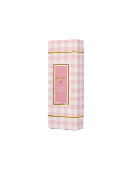 Boligrafo Belius Picnic Aluminio Color Rosa Dorado Tinta Color Azul Caja De Diseño