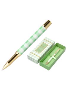 Roller Belius Picnic Aluminio Color Verde Dorado Tinta Color Negro Caja De Diseño
