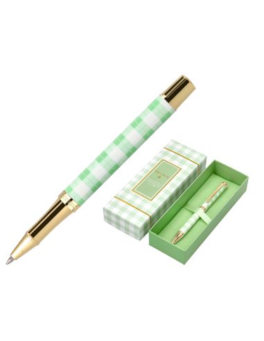 Roller Belius Picnic Aluminio Color Verde Dorado Tinta Color Negro Caja De Diseño