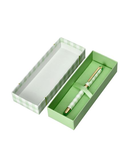 Roller Belius Picnic Aluminio Color Verde Dorado Tinta Color Negro Caja De Diseño