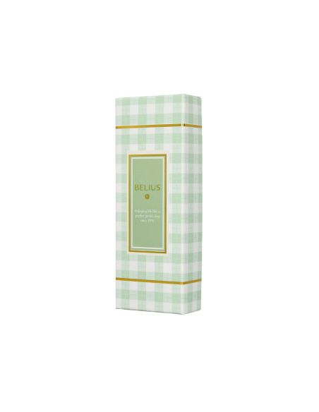 Boligrafo Belius Picnic Aluminio Color Verde Dorado Tinta Color Azul Caja De Diseño